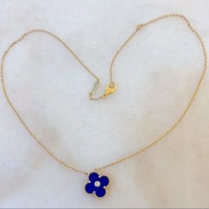 Van Cleef Alhambra vintage necklace with diamond
